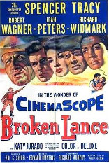Broken Lance movie poster